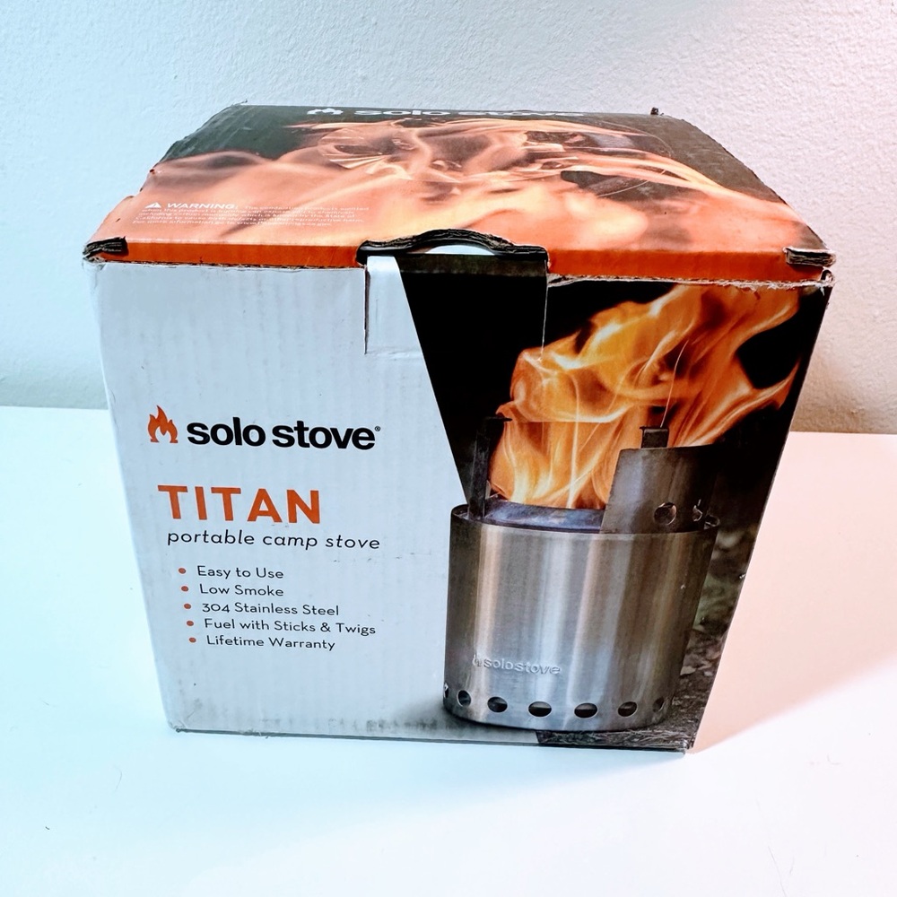 Solo Stove Titan Portable Camp Stove - Stainless Steel